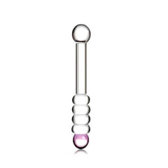 Glass Beads of Masturbation Double Headed Dildo