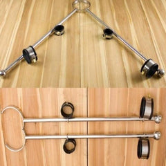 Stainless Ankle Spreader Bondage Toy