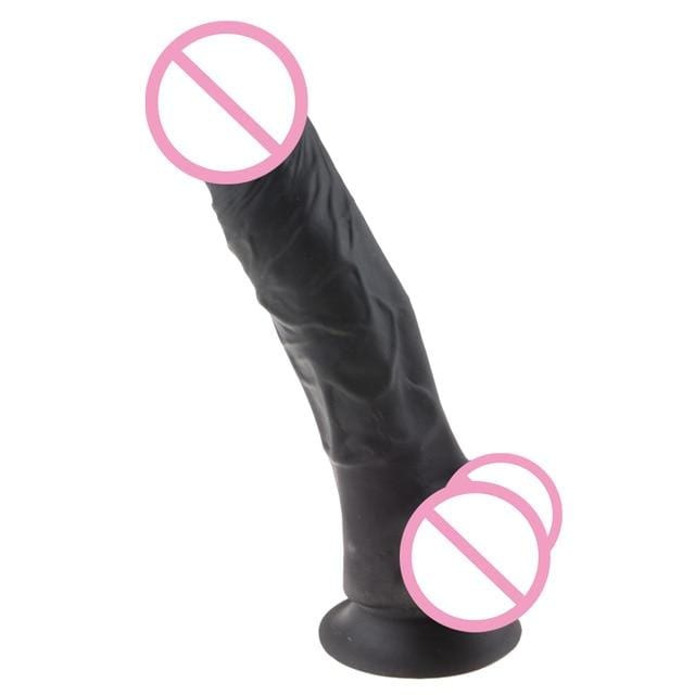 Sisandsis Dress 7 Inch Black Dildo With Suction Cup