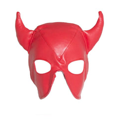 Devilish Lust Leather Fetish Hood