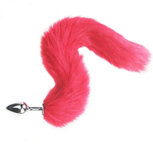 16' Stainless Steel Pink Fox Tail Collection