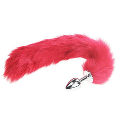 14' Stainless Steel Dark Pink Sisandsis Dress Tail Plug