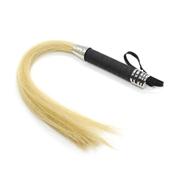 Genuine Horse Tail Fur Flogger