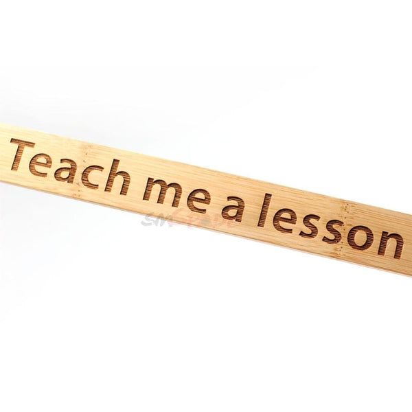 Bad Teacher's Wooden Paddle