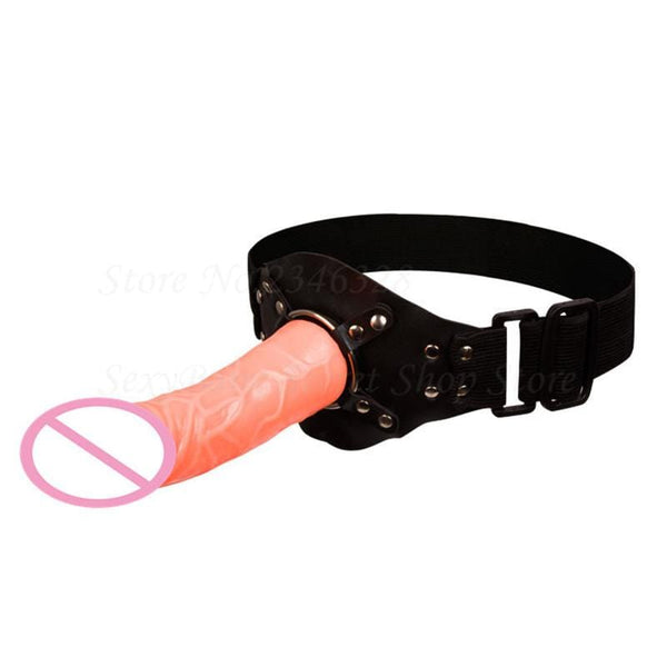 Thigh Strap On Bondage Dildo for Couples