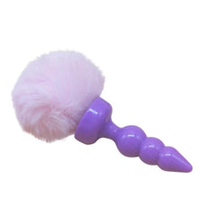 4.5'*2' Silicone 3 Beaded Tail Plug