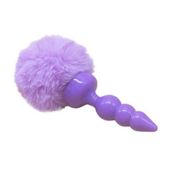 4.5'*2' Silicone 3 Beaded Tail Plug