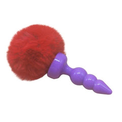 4.5'*2' Silicone 3 Beaded Tail Plug