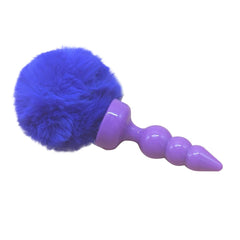 4.5'*2' Silicone 3 Beaded Tail Plug