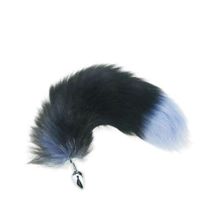 15' Stainless Steel Black Fox Tail Plug