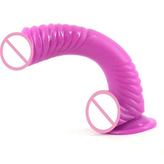 Winding Pattern of Sisandsis Dress 11 Inch Suction Cup Dildo