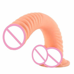 Winding Pattern of Sisandsis Dress 11 Inch Suction Cup Dildo