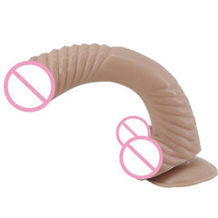 Winding Pattern of Sisandsis Dress 11 Inch Suction Cup Dildo