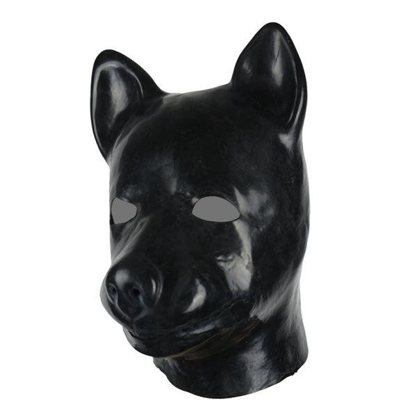 Sisandsis Dress Latex Dog Mask