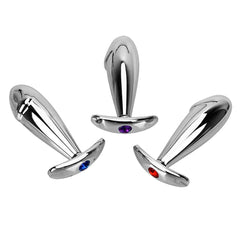 Sisandsis Dress Stainless Steel Butt Plug 3.94 Inches Long