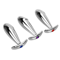 Sisandsis Dress Stainless Steel Butt Plug 3.94 Inches Long