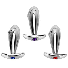 Sisandsis Dress Stainless Steel Butt Plug 3.94 Inches Long