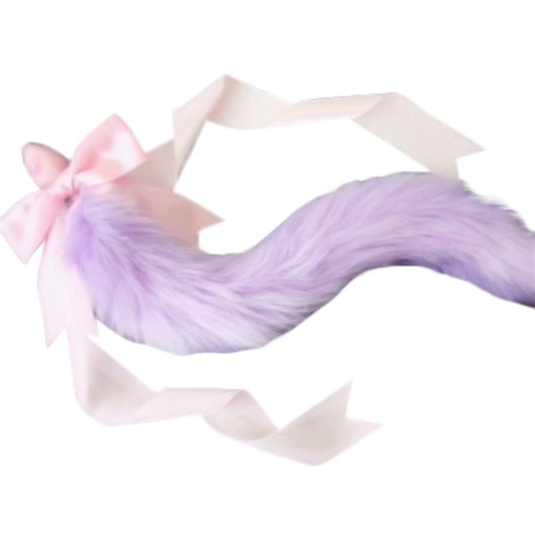 Cat Cosplay Tail Butt Plug 13 to 15 Inches Long