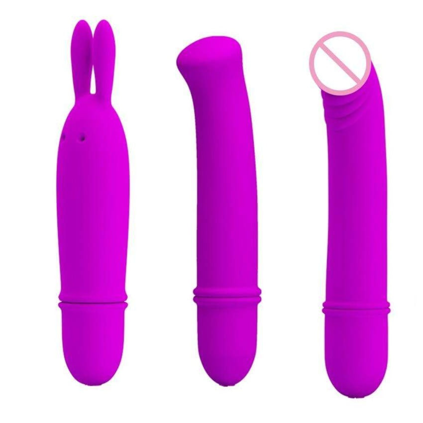 Purple  Battery Operated Vibrator