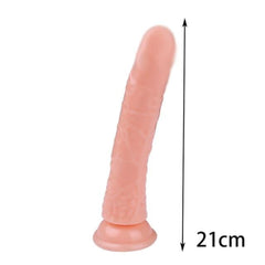 Pussy Tickler Realistic Dildo With Suction Cup