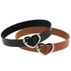 Cute Heart-Shaped Buckle Baby Girl Collar