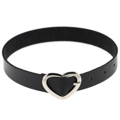 Cute Heart-Shaped Buckle Baby Girl Collar