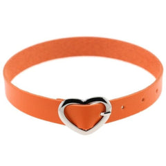 Cute Heart-Shaped Buckle Baby Girl Collar