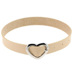 Cute Heart-Shaped Buckle Baby Girl Collar