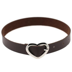 Cute Heart-Shaped Buckle Baby Girl Collar