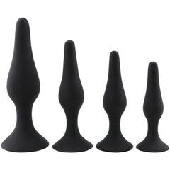 Hypoallergenic Silicone 4-Piece Anal Training Kit