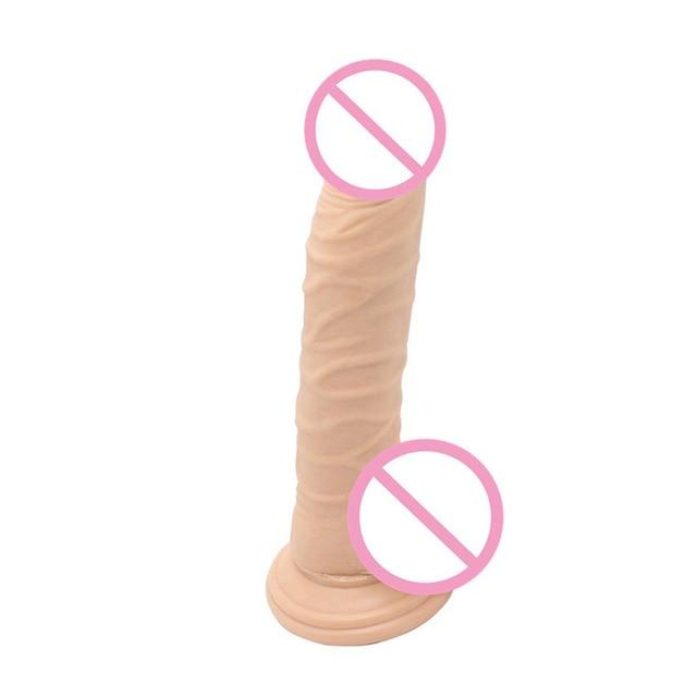 Flexible Wanking Realistic Dildo