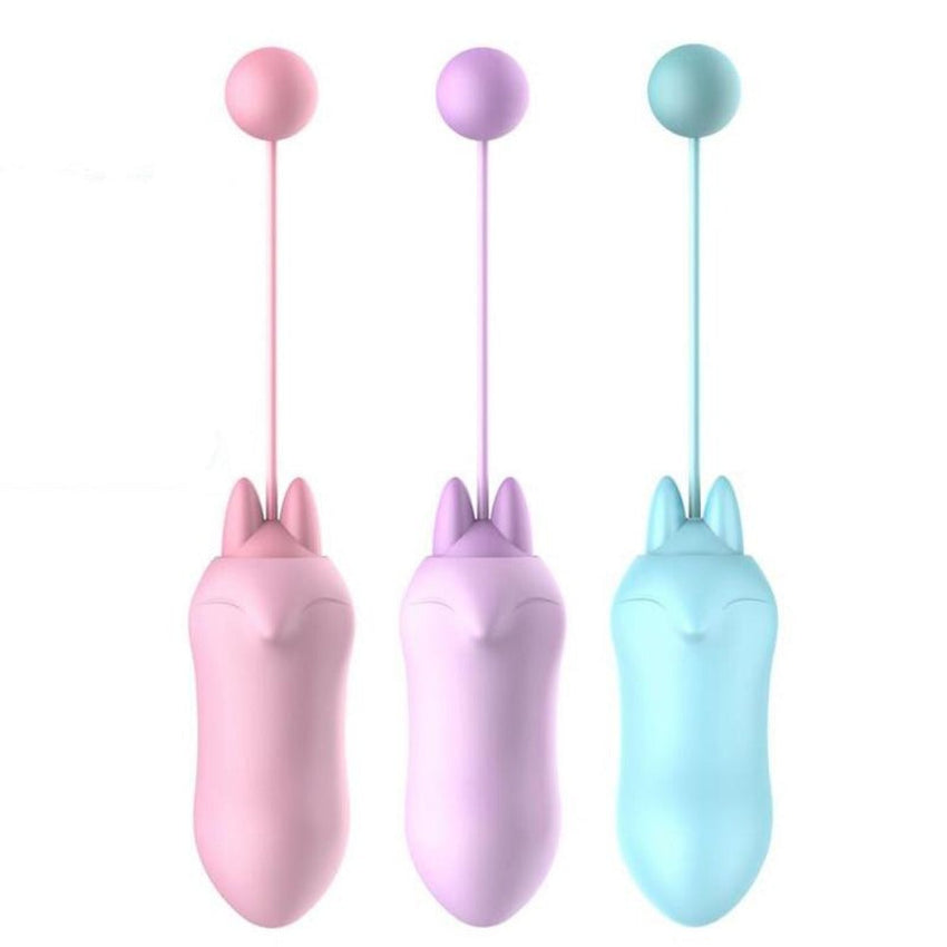 10-Speed Vibrating Kegel Balls 2pcs Set