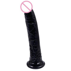 Colored Long Thin Dildo With Suction Cup