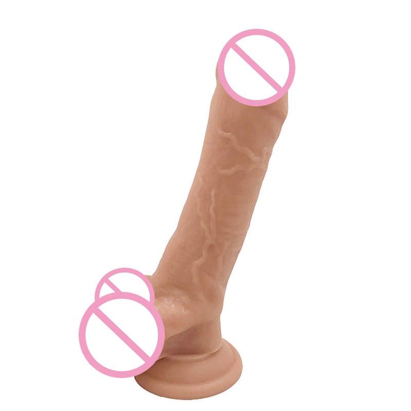 DIY Stimulation Realistic Dildo With Suction Cup