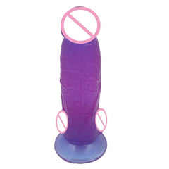 Blissful Masturbation Realistic Suction Cup Dildo