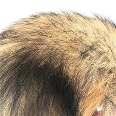 Faux Brown Fur Tail Butt Plug