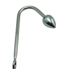 Metal Anal Hook With 3 Bead Sizes