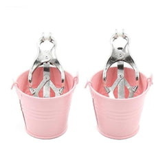 Colored Bucket Butterfly Nipple Clamps