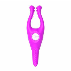 Silicone Vibrating Clitoris Clamp