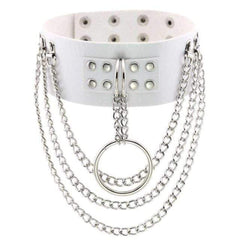 Multilayer Gothic Appeal Leather Choker