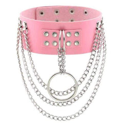 Multilayer Gothic Appeal Leather Choker