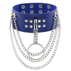 Multilayer Gothic Appeal Leather Choker