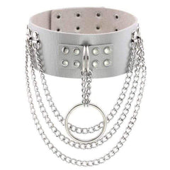 Multilayer Gothic Appeal Leather Choker