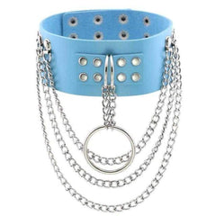 Multilayer Gothic Appeal Leather Choker