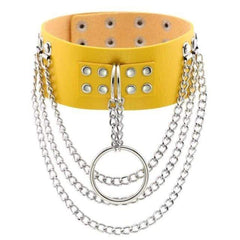 Multilayer Gothic Appeal Leather Choker