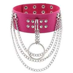 Multilayer Gothic Appeal Leather Choker