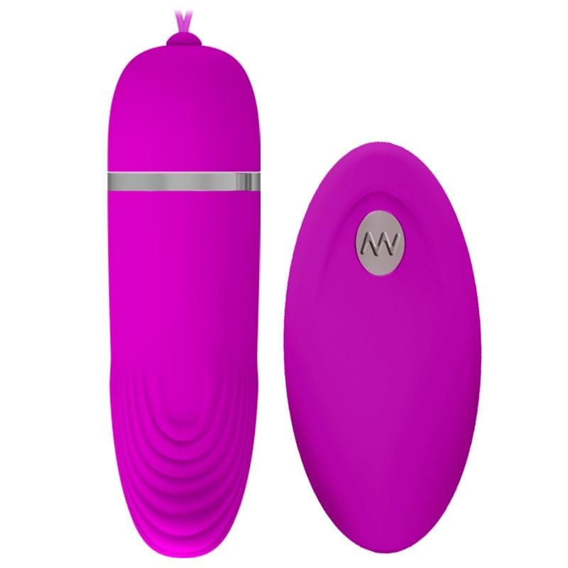 Ribbed Bullet Remote Control Kegel Balls