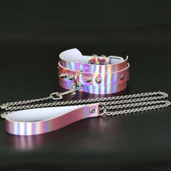 Sisandsis Dress Holographic BDSM Collar