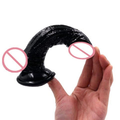 6 Inch Flexible Dildo With Suction Cup