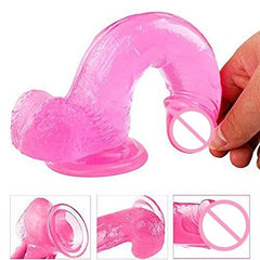 7 Inch Testicles Dildo with Suction Cup